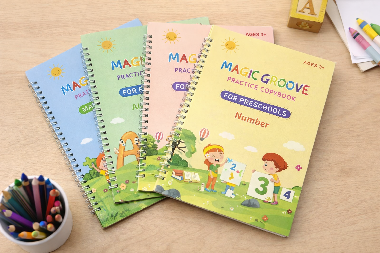 Learnova™ Magic Copybook